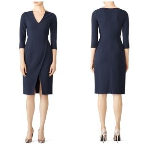 Black Halo Oklahoma Navy Dress